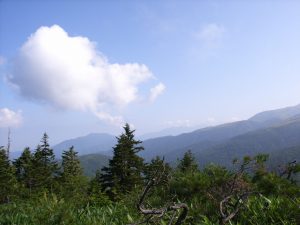 innerwear-summerのアイキャッチ：飛越新道からの景色